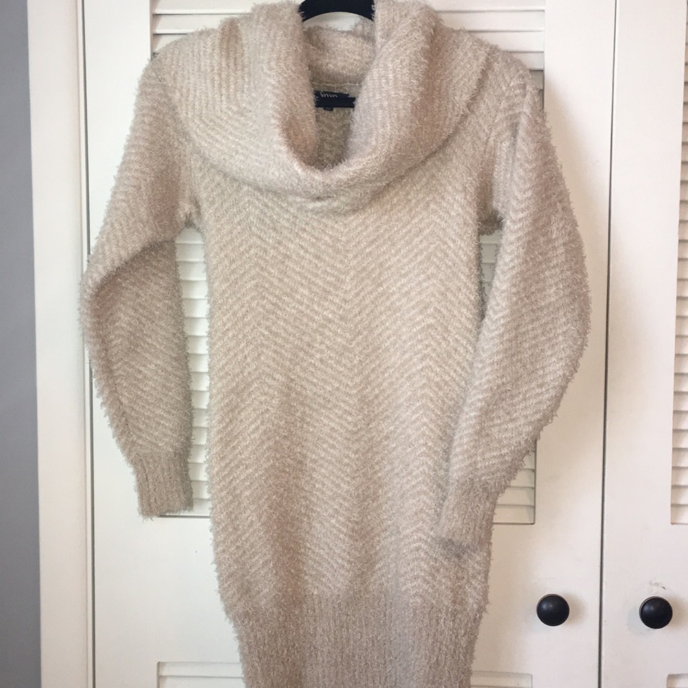 Gorgeous Cream Sweater Dress!